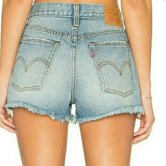 Denim Shorts - LEVI's Wedgie Fit - Picture 7 of 9